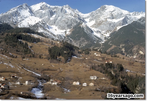 Austrian alpine scenery