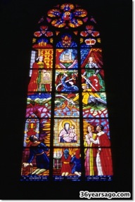 Church stained-glass window