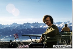 John the skier with long hair