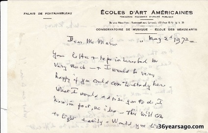 Nadia Boulanger note part 1