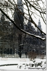 Rathaus snowfall