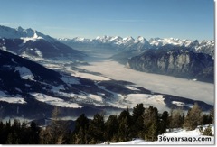 Scenic Innsbruck mountains