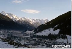 Tirolian town St Anton