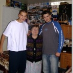 Alex, grandma, and Walter